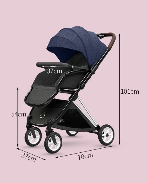 可多乐婴儿推车可坐可躺轻便携折叠高景观双向婴幼儿童宝宝手推车
